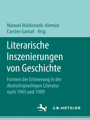 cover image of Literarische Inszenierungen von Geschichte